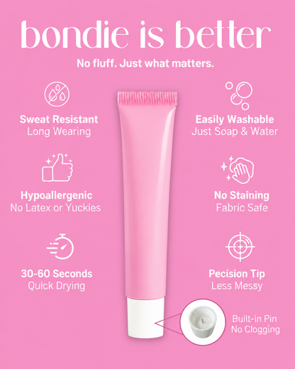 Bondie Body Adhesive - Sweat &amp; Water Resistant