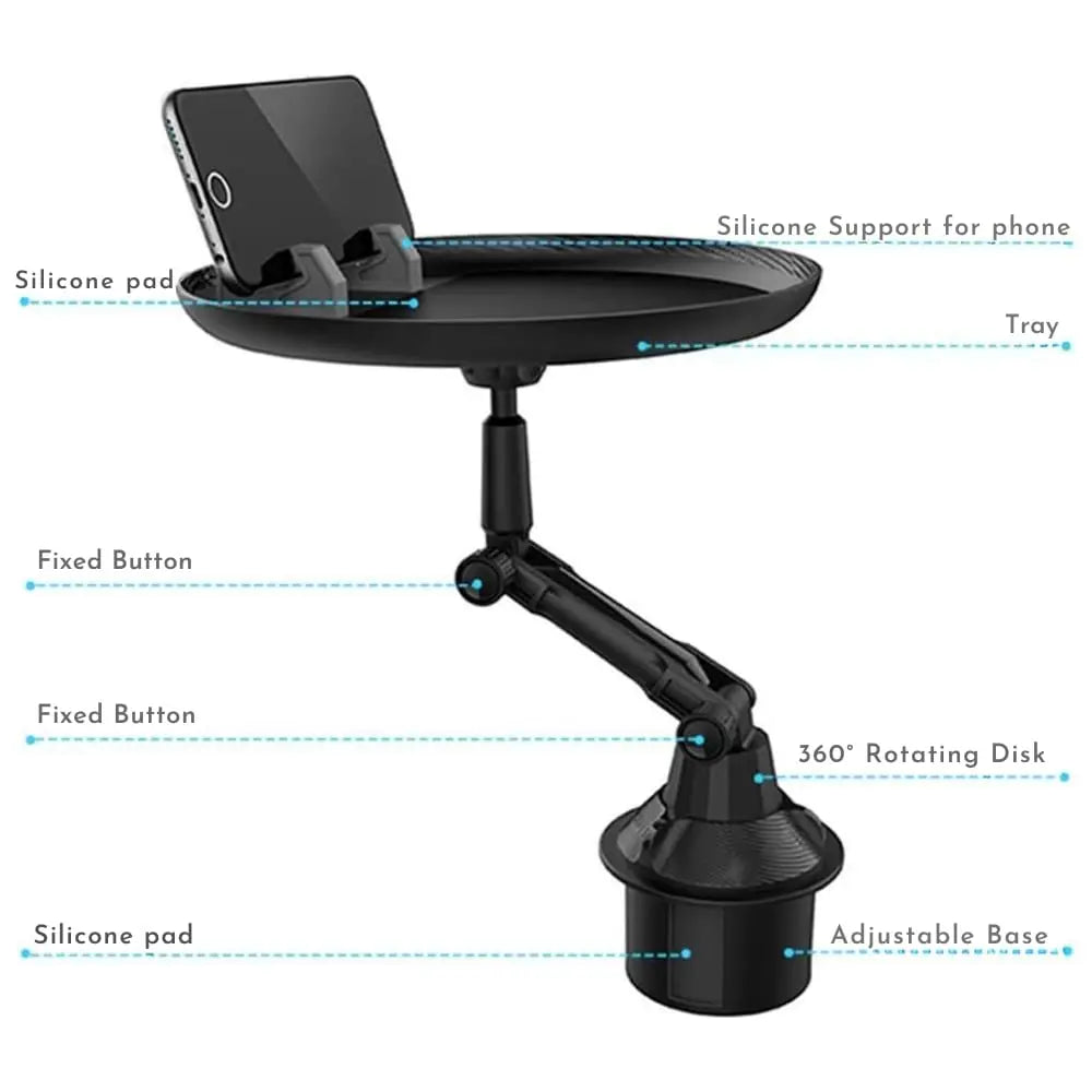 Premium Cup Holder Food Tray