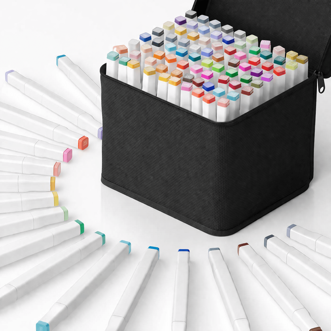 Alcohol Markers ( Set of 24 ) - Yallacart