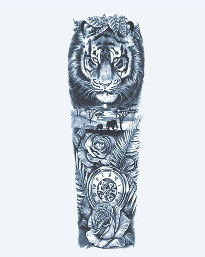 Tiger &amp; Safari Clock