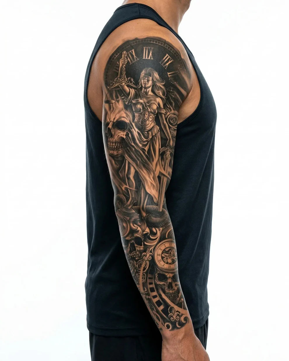 Lady Justice &amp; Skulls