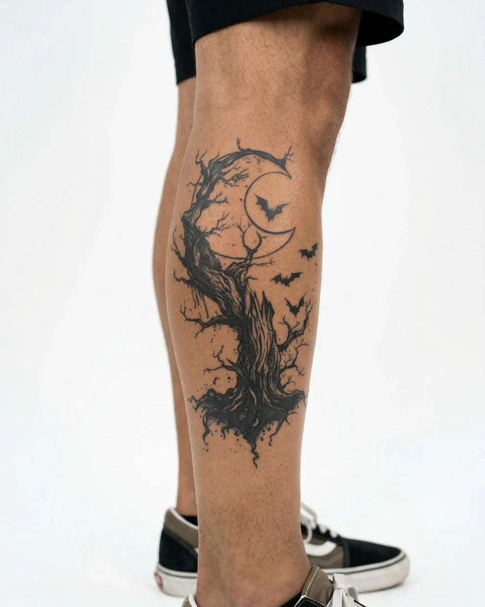 Dead Tree, Moon &amp; Bats