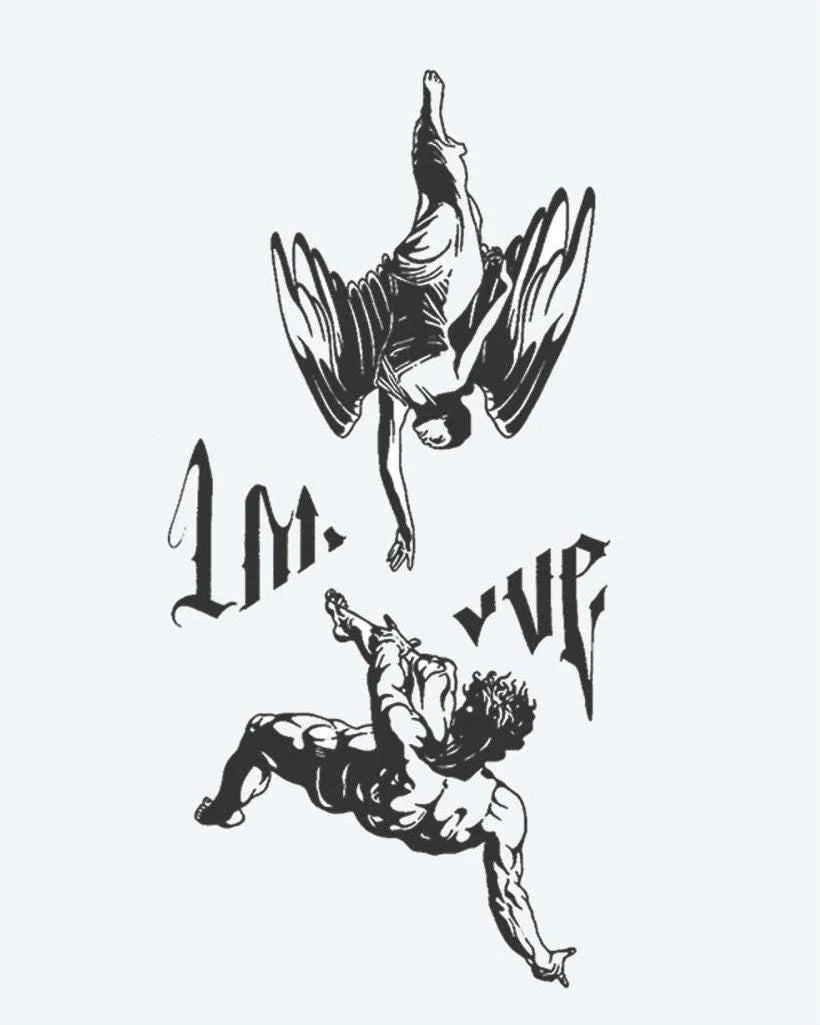 Fallen Angels &amp; Lettering